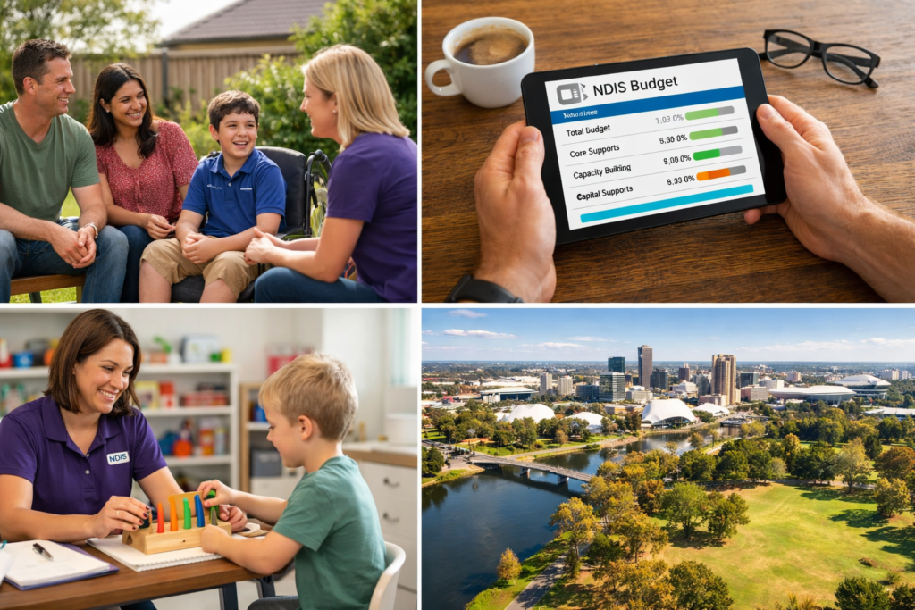NDIS services near me available throughout the Adelaide metropolitan area.
