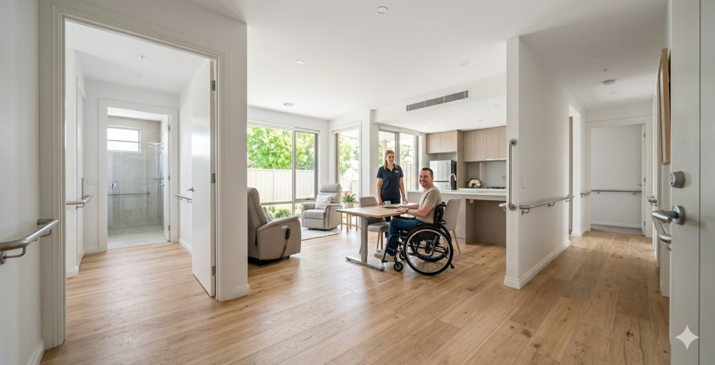 Supported Independent Living (SIL) in Adelaide private accommodation
