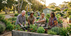 The I-CAN v6 Assessment for NDIS participants in Adelaide enjoying outdoor NDIS funded activities.