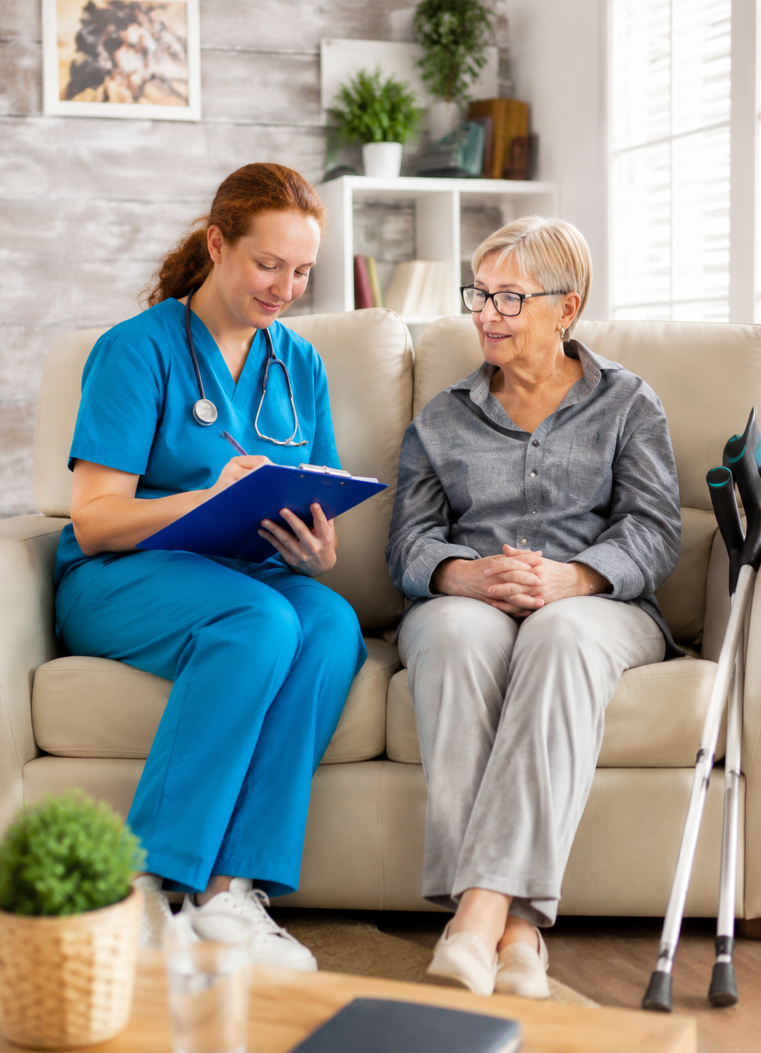 Continence Assessment and Catheter Management support provided by healthcare professional