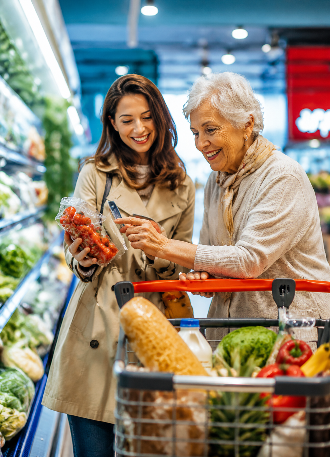 Providing shopping and errands assistance