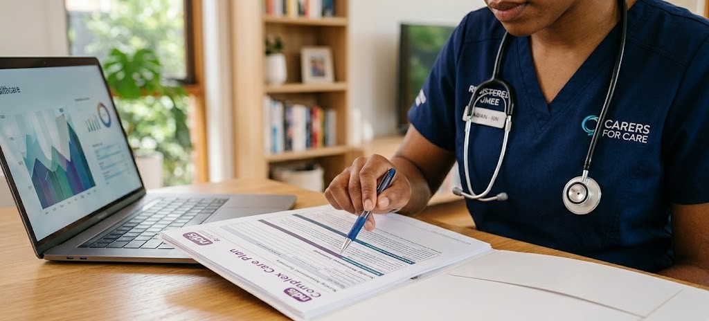 An NDIS participant maintaining independence in the community thanks to effective ndis nursing services.